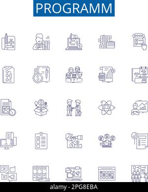 Programm Outline Icons Collection Program Programm Programming - Stunning High Resolution Space Photos | Free Download