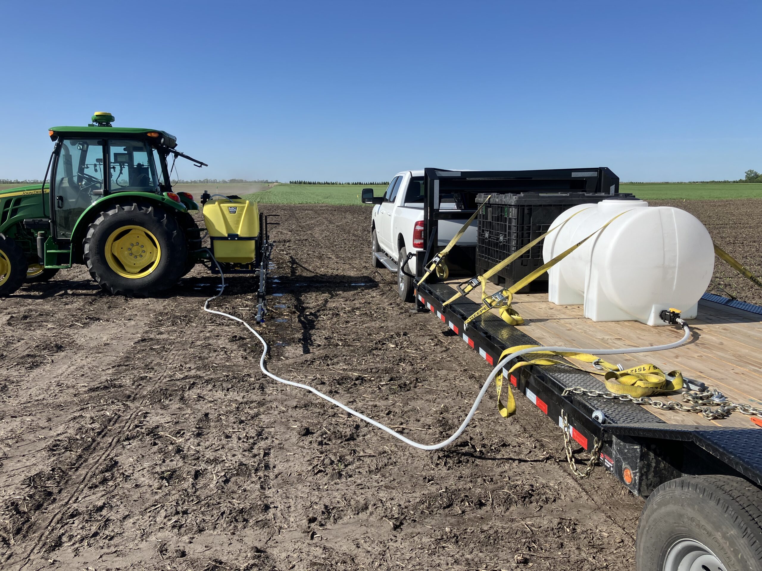 loading sprayer