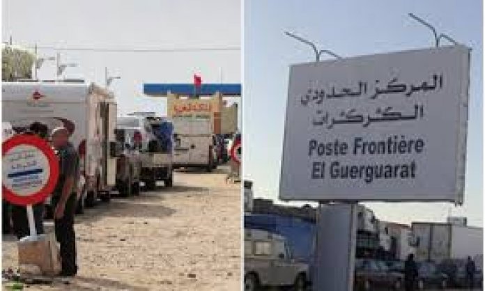 مؤيدون للبوليساريو يغلقون معبر الكركرات الحدودي