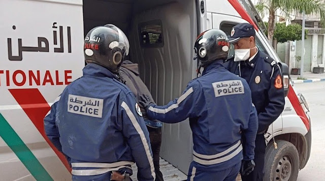 الداخلة..الفرقة المتنقلة للدراجيين توقف شخص بحي المسيرة 1 بسبب هذه القضية..