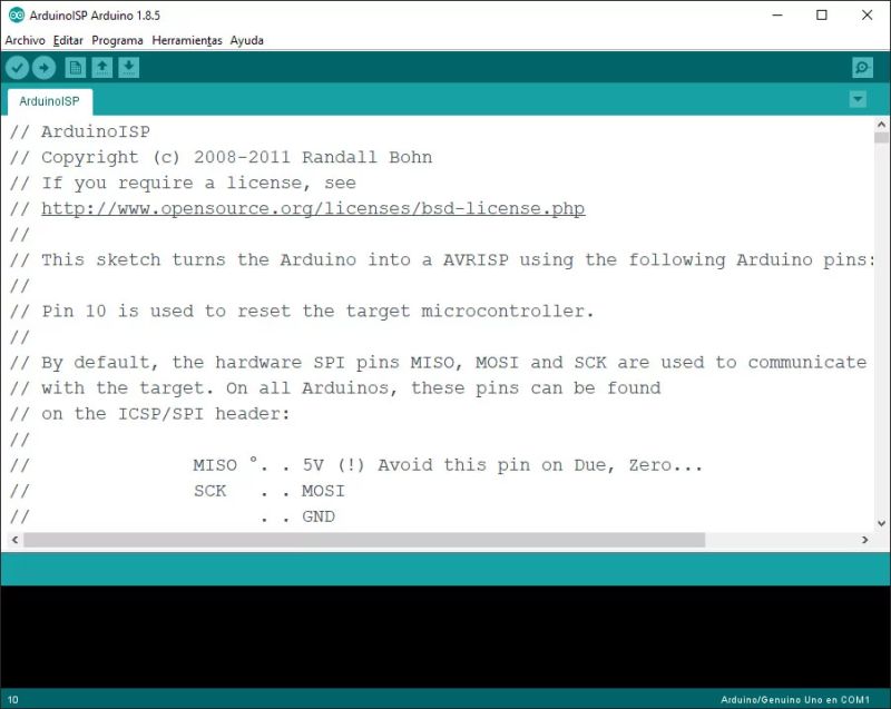 Arduino Como Isp Programando El Arduino No El Atmega328p Conectado - Modern HD Light Wallpapers | Free Download