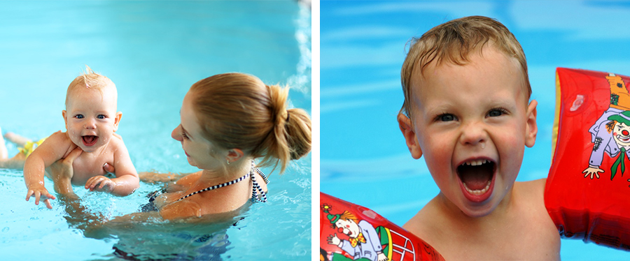 Kleinkindschwimmen "agua niños"