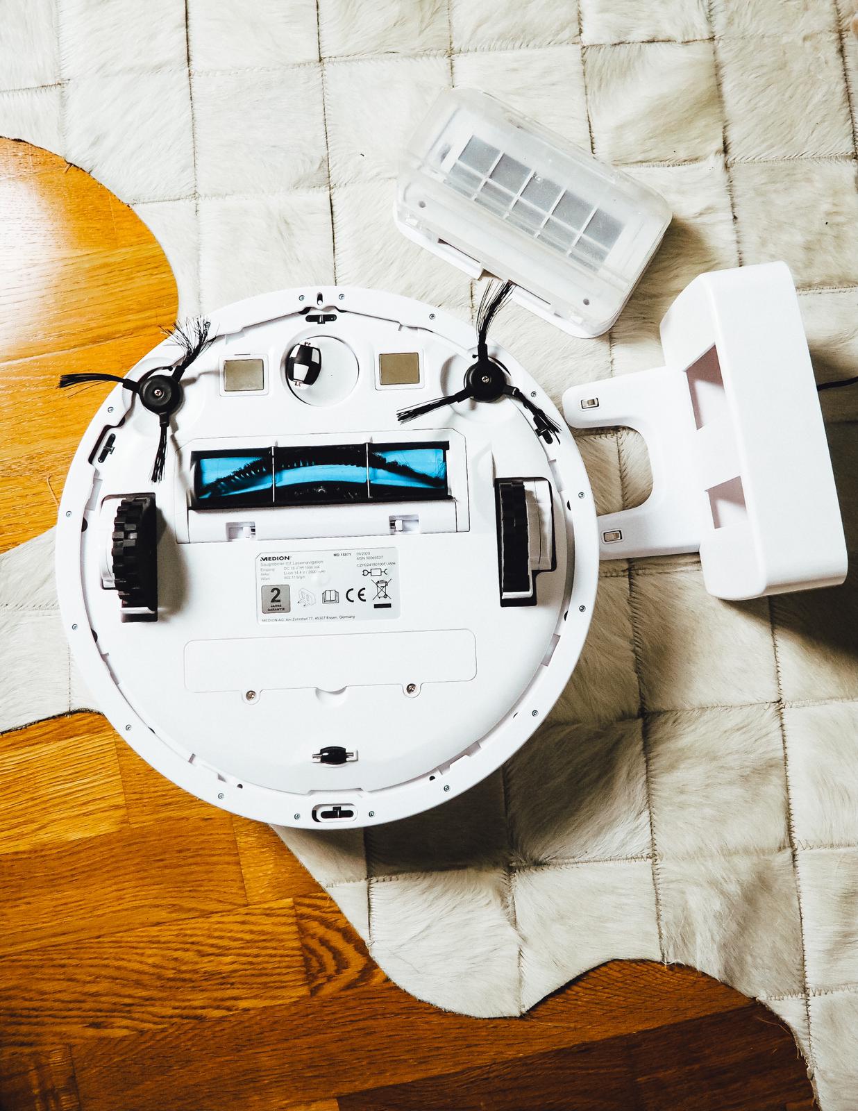 “md pa” is an acronym. Medion Saugroboter MD 18871 für ein sauberes Zuhause - Label Love