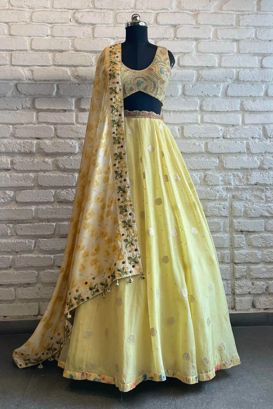 Yellow Lehenga Set