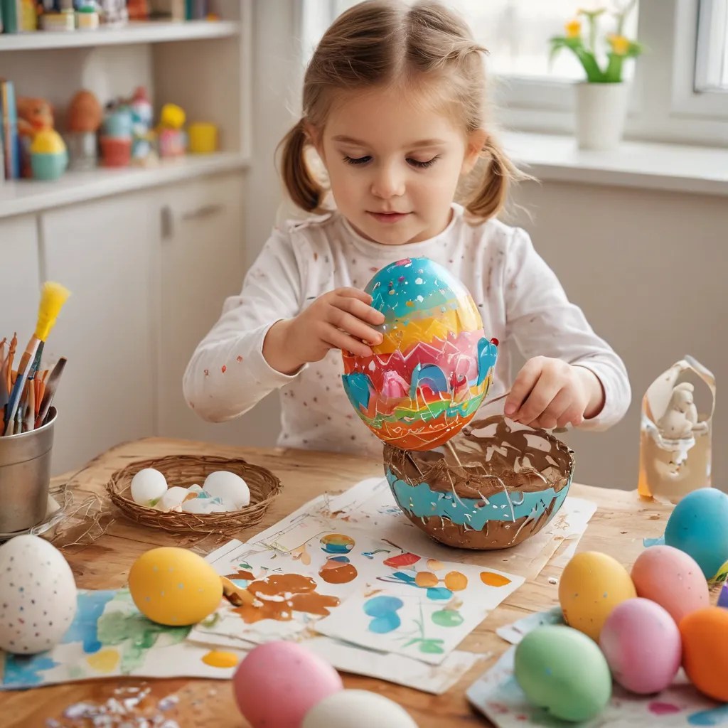 Engaging easter projects for two-year-olds' development