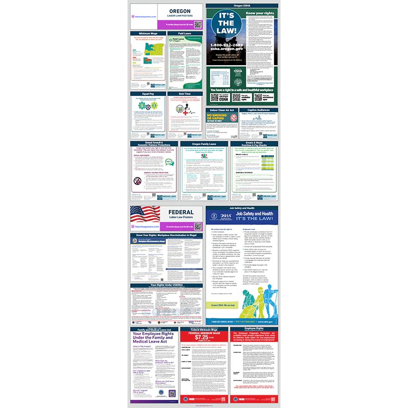 Oregon Labor Law Posters Meets State Federal Requirements