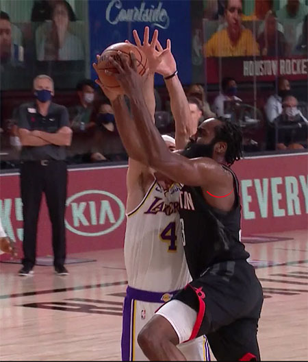 Lakers vs Rockets-Harden