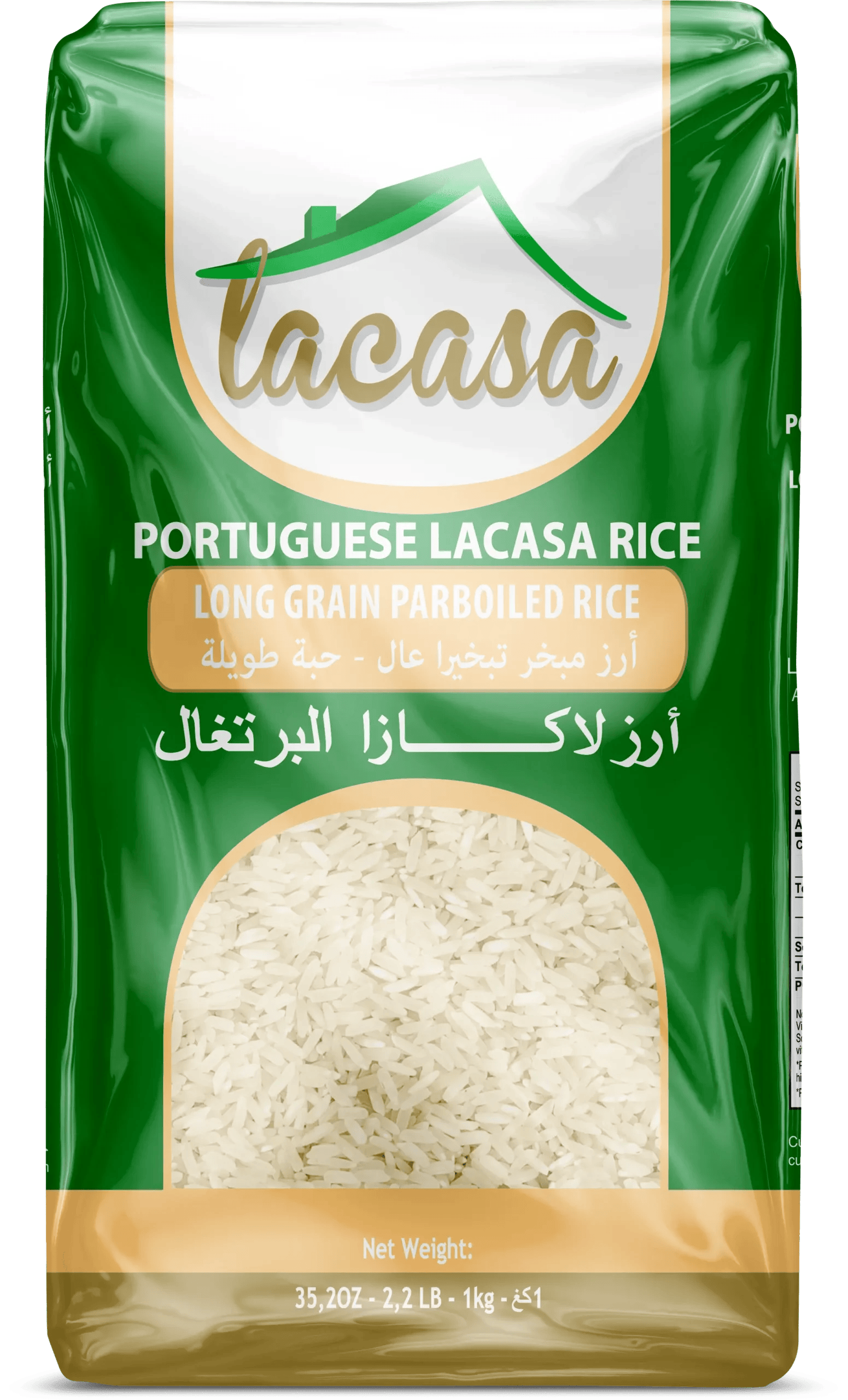 lacasa long grain parboiled rice