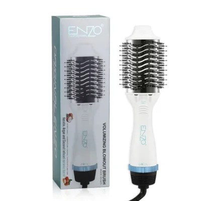 Brosse chauffante Sèche cheveux multifonctionnel ENZO original 1500W EN-6211