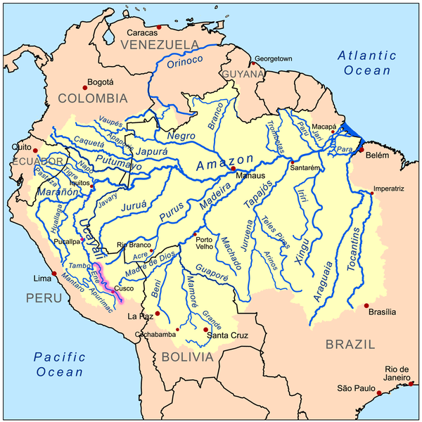 The Urubamba River Sacred Waters LAC Geo Urubamba River Map Opt 