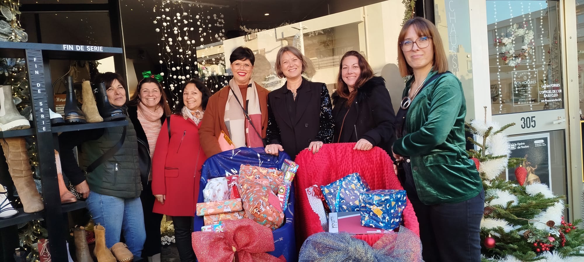 Retour en images sur l’opération Un Cadeau du Coeur pour Noël
