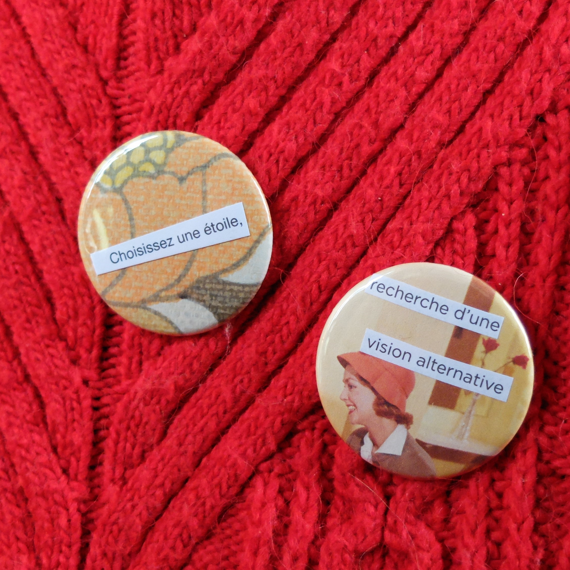 Badges Humour uniques