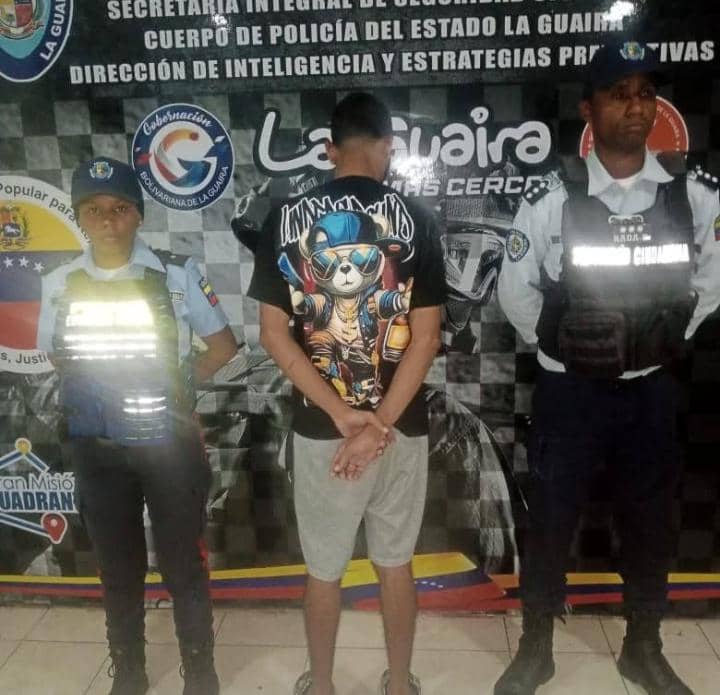 Detenido en La Guaira un hombre acusado de violencia de género contra su pareja