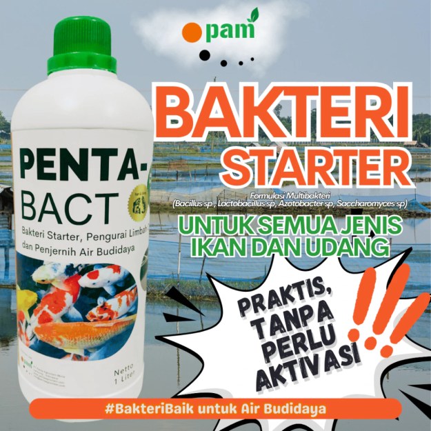 Jual Bakteri Starter Perikanan Probiotik Ikan