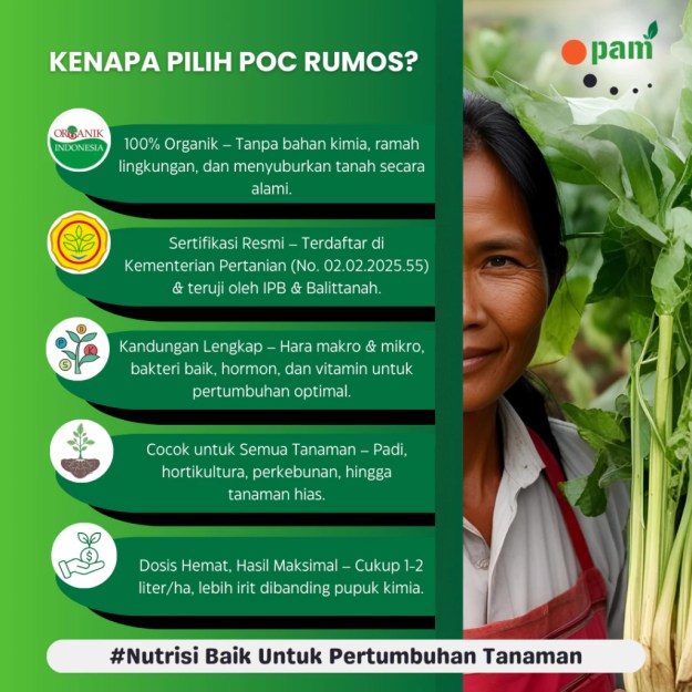Keunggulan Pupuk Organik cair