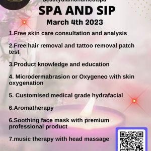 Sip and Spa | March 4th 2023