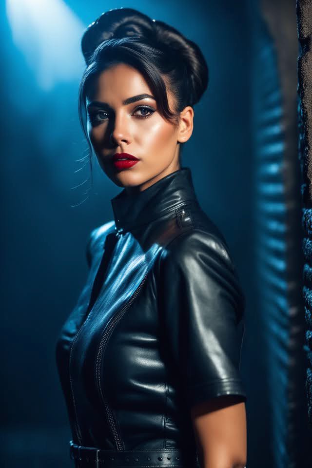 Femdom ai artist chokebelt