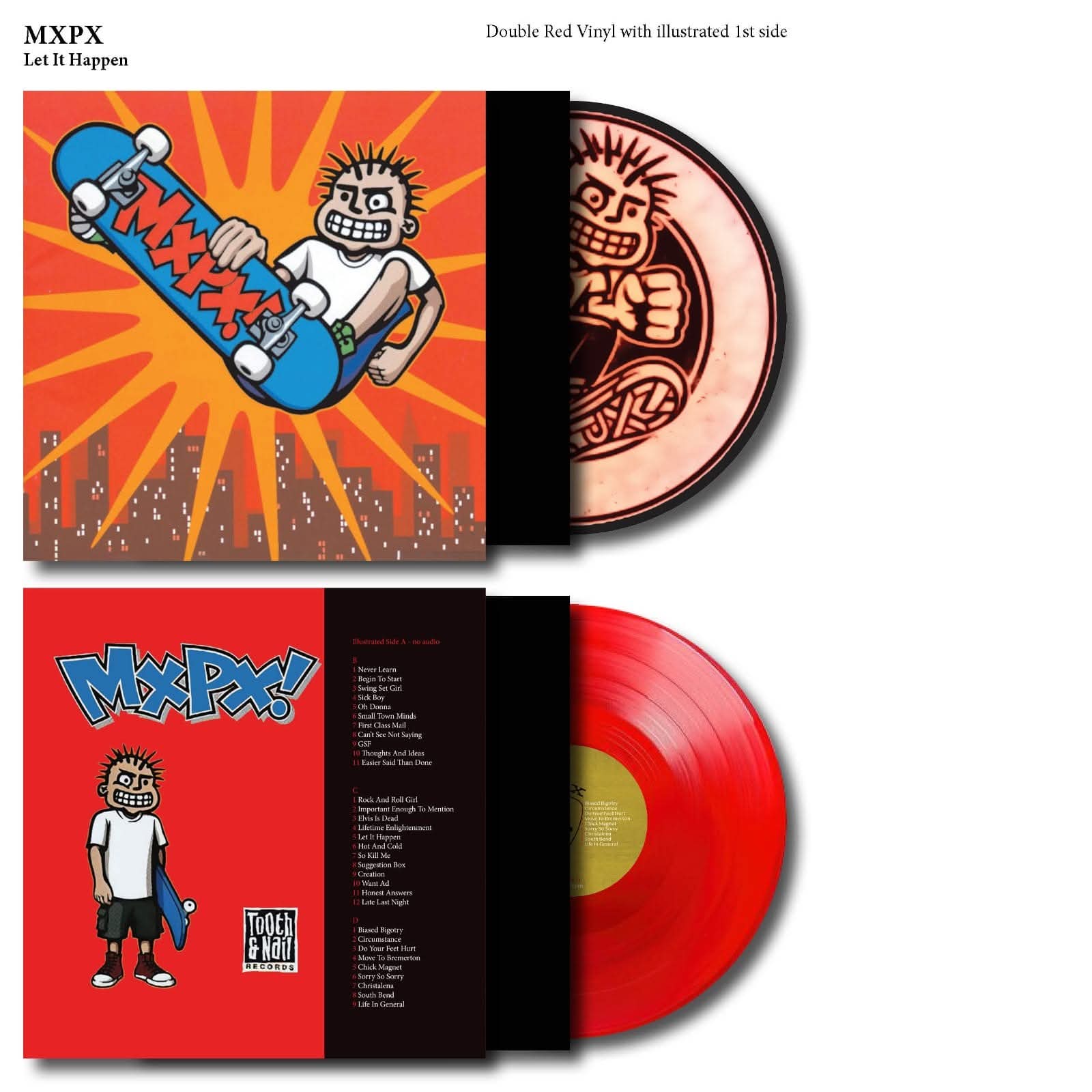 MXPX - LET IT HAPPEN - Lady Lounge Records