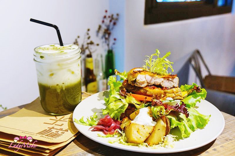 板橋早午餐 – 光權Kuang’s Bistro,丹麥北歐開面三明治＆日式抹茶紅鹽歐蕾