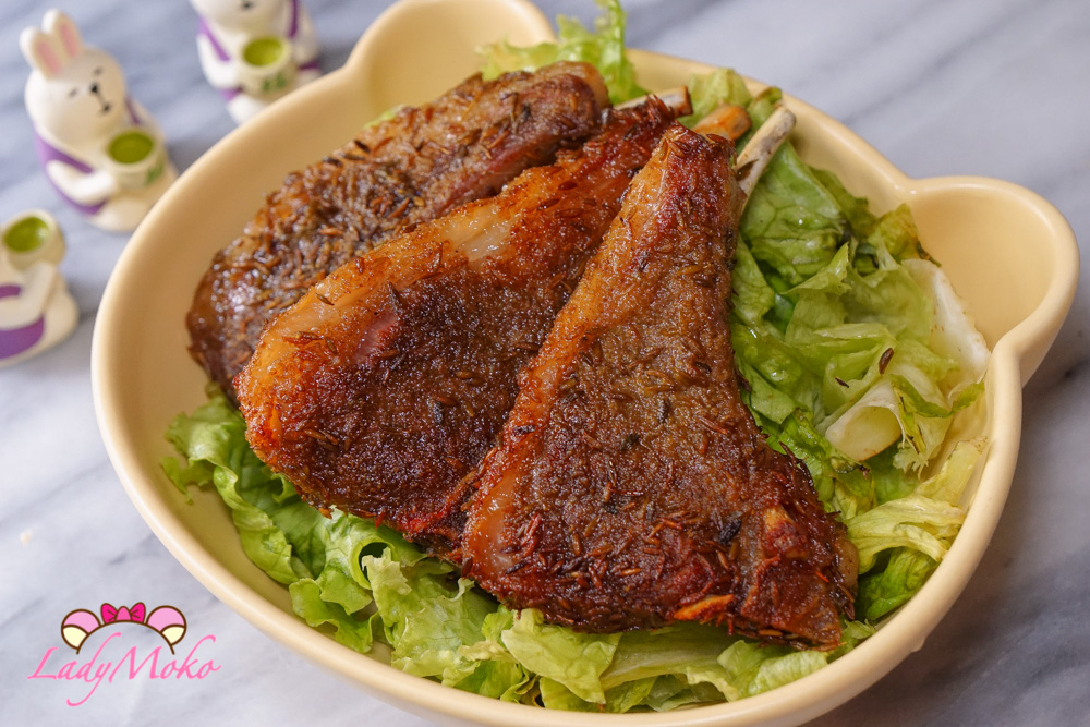 烤箱料理食譜 – 低溫慢烤孜然羊排食譜Cumin Roasted Lamb Chops