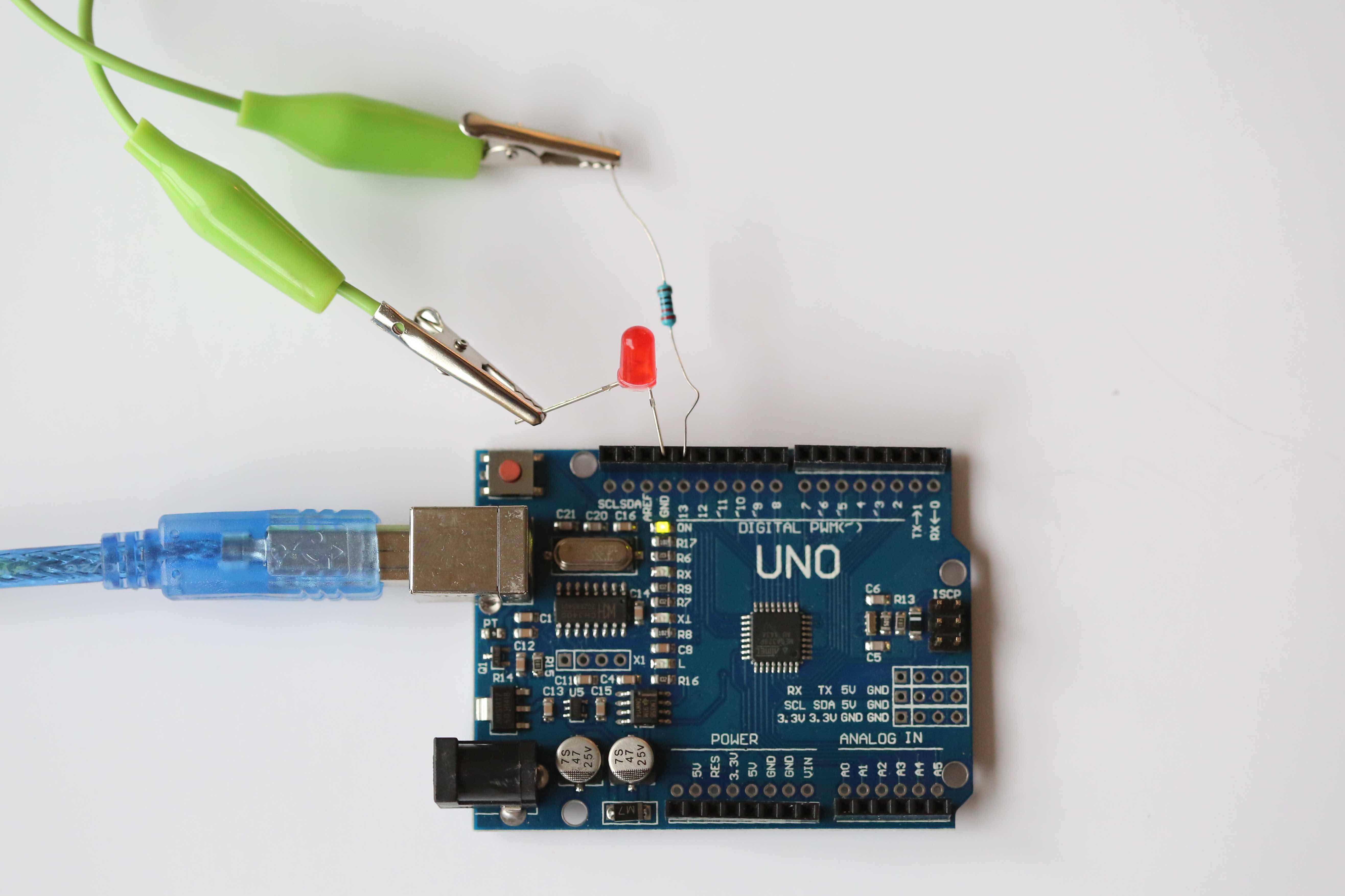 Faire Clignoter Une Led Arduino1 La Fabrique Diy