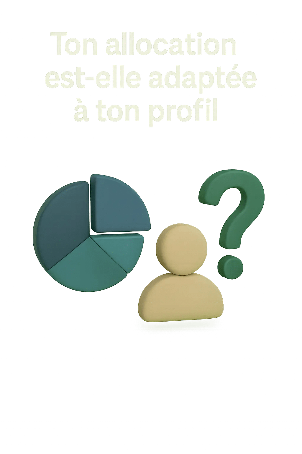 Illustration premium d’une allocation adaptée au profil investisseur
