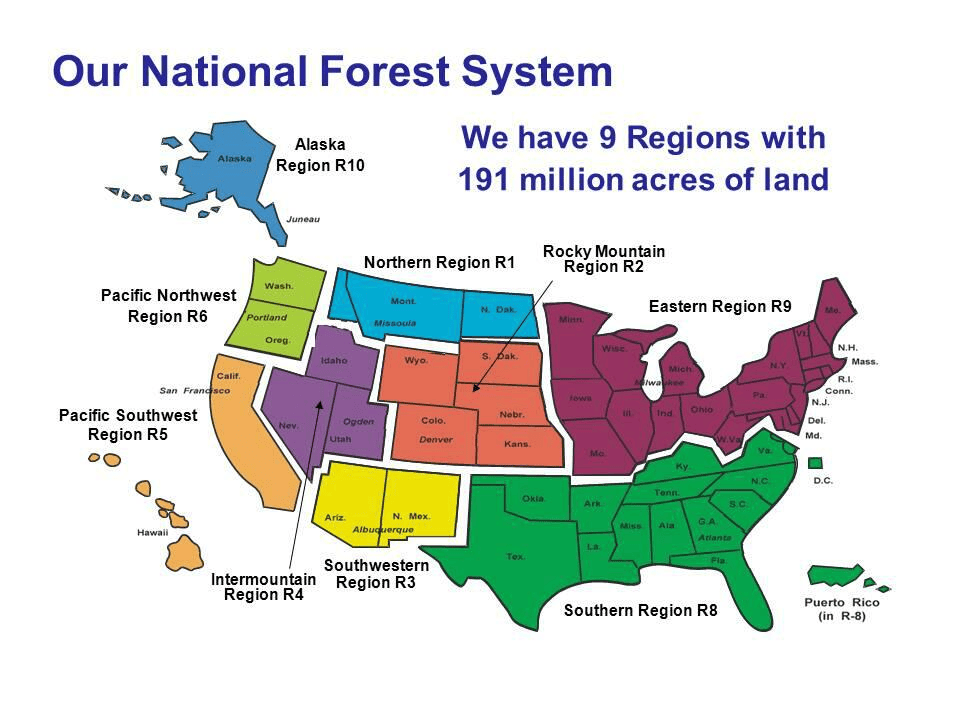 Navigating The Landscape A Guide To The Forest Service Regions USDA 