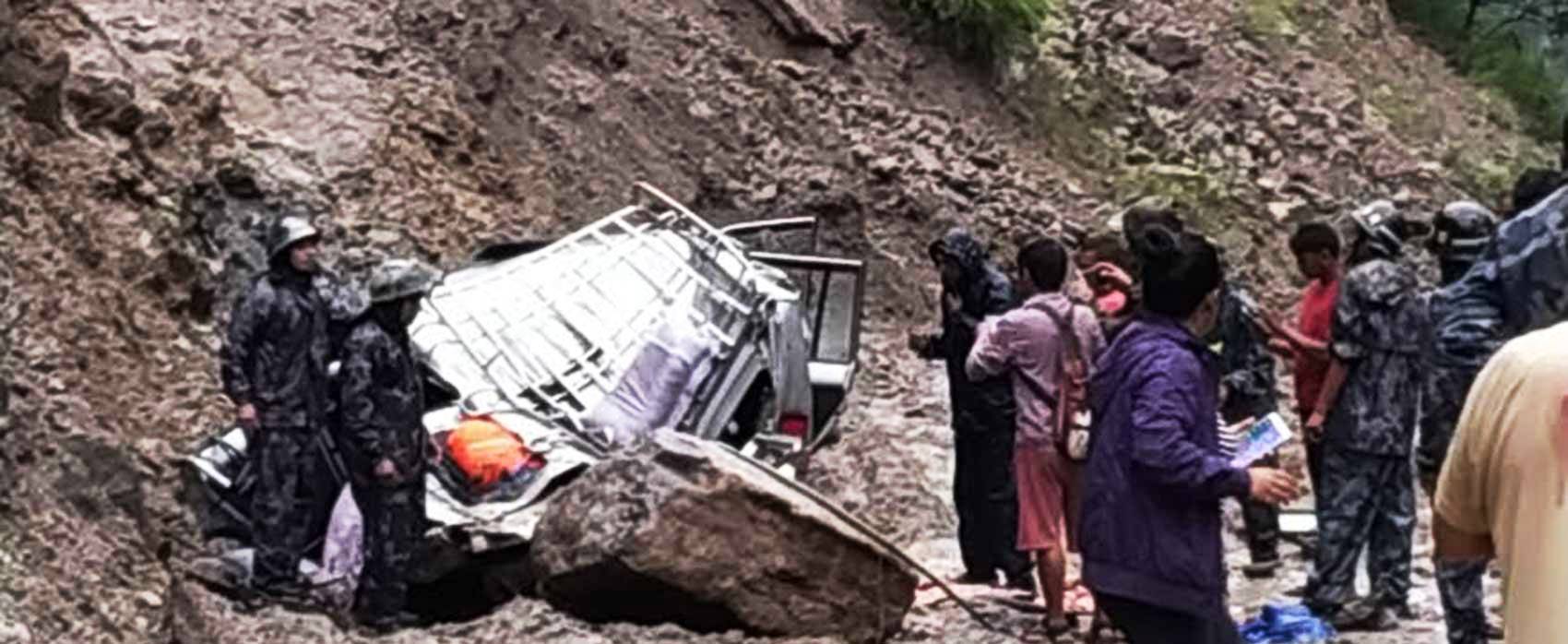 टाटा सुमो पुरिँदा दुईको मृत्यु
