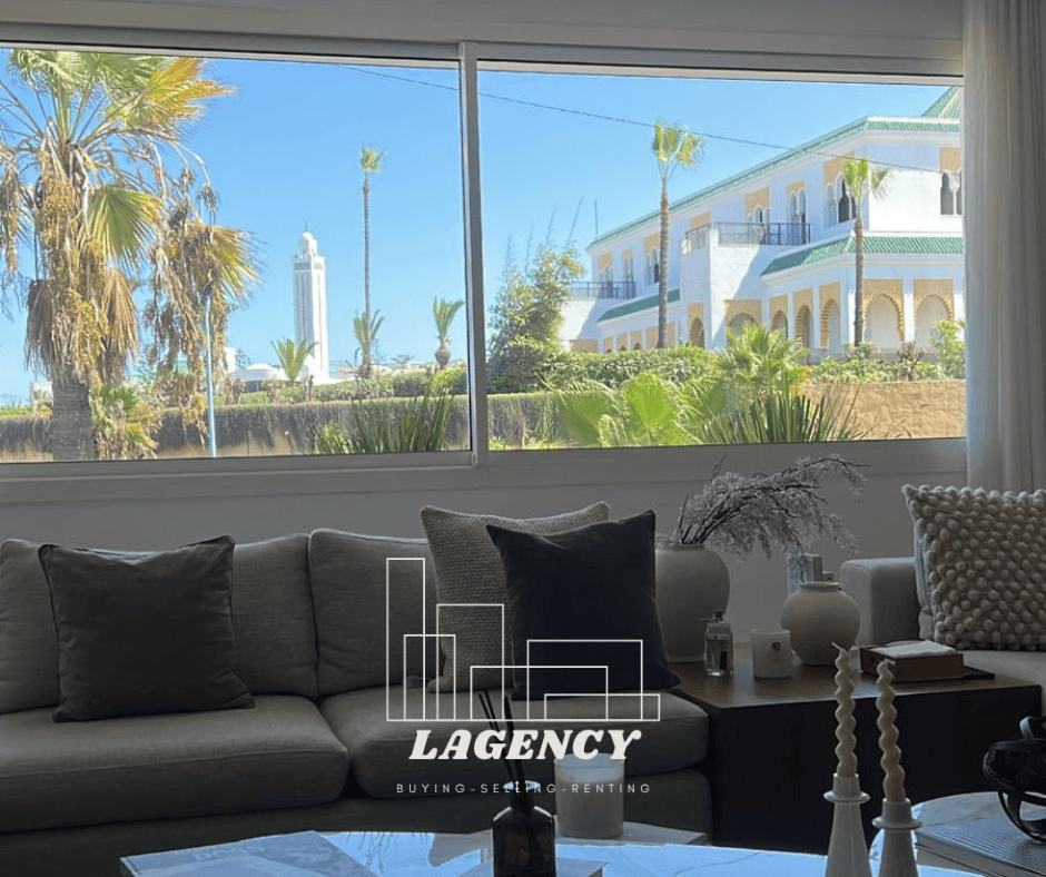 À Vendre : Appartement d’Exception 300 m² avec Vue Mer Latérale Ain Diab Casablanca