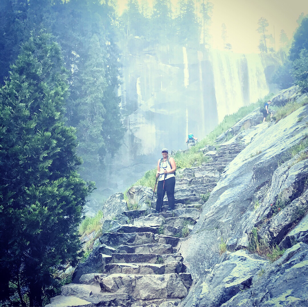 Mist Trail - Vernal Falls - Half Dome