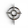 Mid-Century Sputnik Reproduction Doorplate Available In Three Finishes