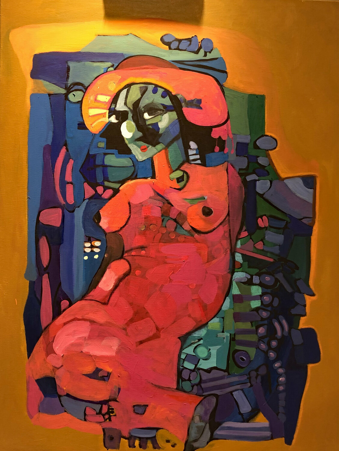 The Lady With The Red Hat