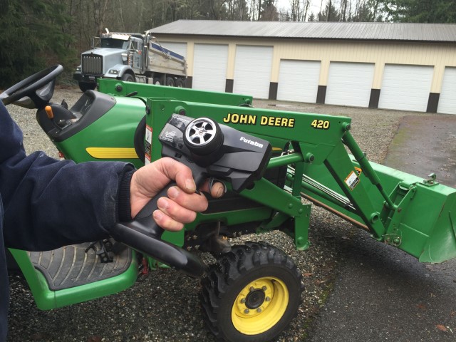 Rc Tractor Conversion - Stunning Mountain Pattern - Retina