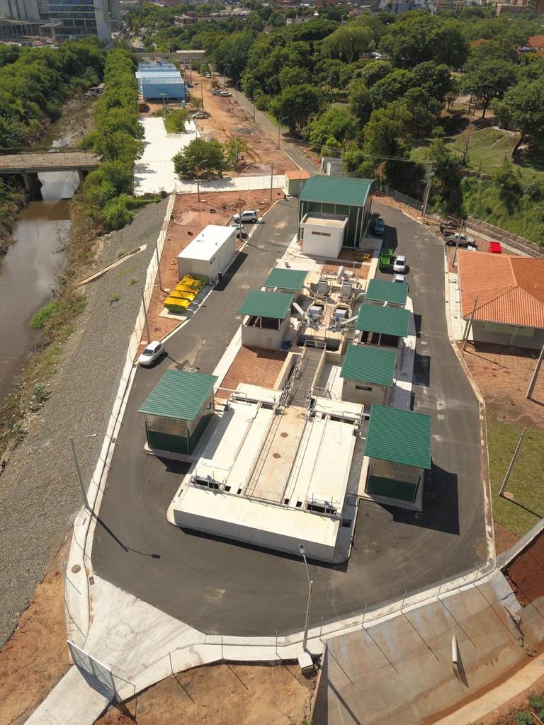 Se inaugura la primera planta de tratamiento de aguas residuales de Asunción
