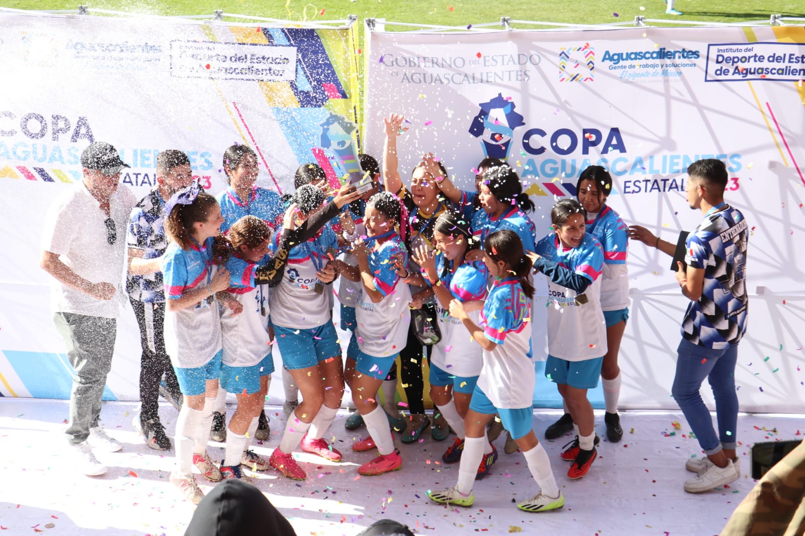 CONCLUYEN CON ÉXITO ACTIVIDADES DE FUTBOL DE LA COPA AGUASCALIENTES; LAS FINALES SE JUGARON EN EL ESTADIO VICTORIA