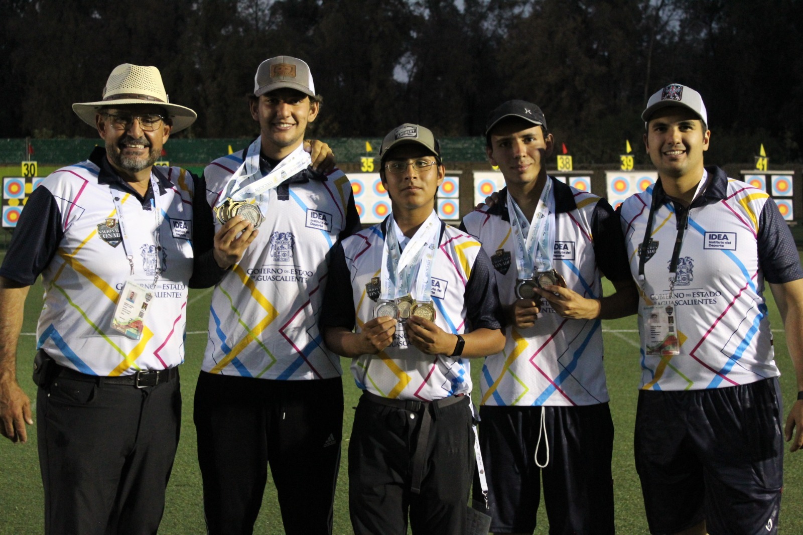 NUEVE MEDALLAS PARA AGUASCALIENTES EN TIRO CON ARCO EN LOS JUEGOS NACIONALES CONADE 2024