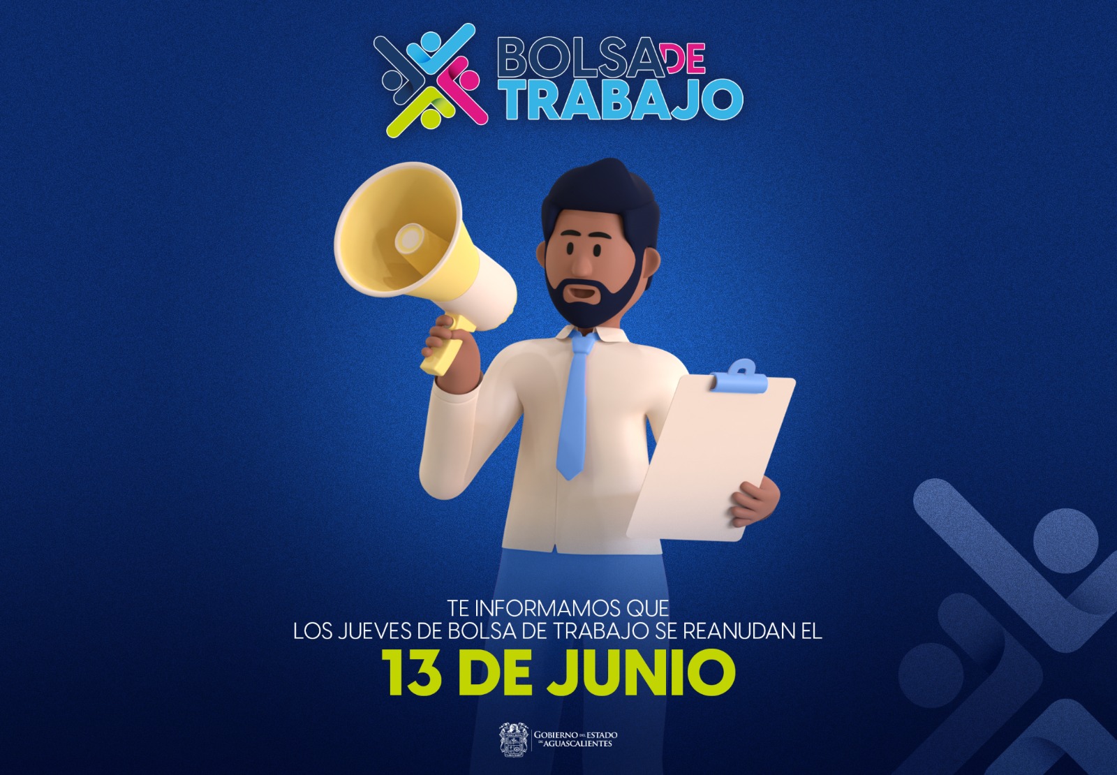 “JUEVES DE BOLSA DE TRABAJO” SE REANUDARÁ EL PRÓXIMO 13 DE JUNIO