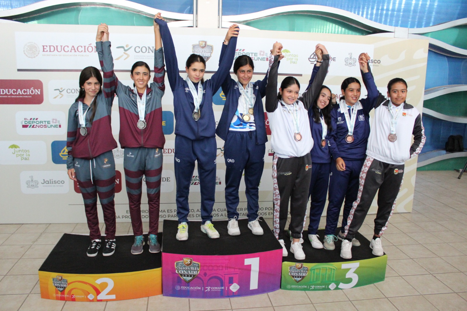 CON 2 MEDALLAS CONCLUYE PARTICIPACIÓN DE AGUASCALIENTES EN TENIS, DURANTE JUEGOS CONADE 2024