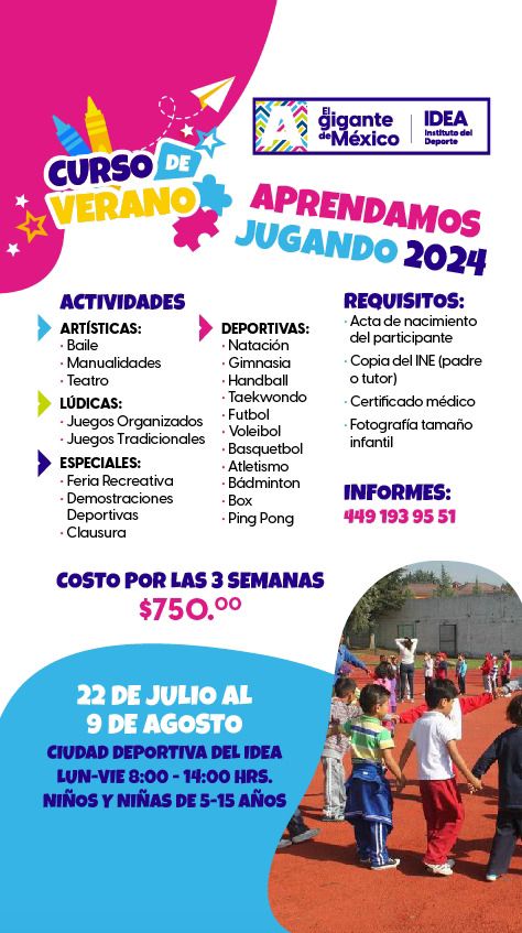 “APRENDAMOS JUGANDO”: UN VERANO INOLVIDABLE EN CIUDAD DEPORTIVA