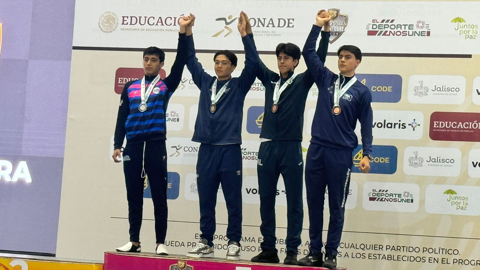 AGUASCALIENTES OBTIENE DOS MEDALLAS DE BRONCE EN TAEKWONDO EN LOS JUEGOS NACIONALES CONADE 2024