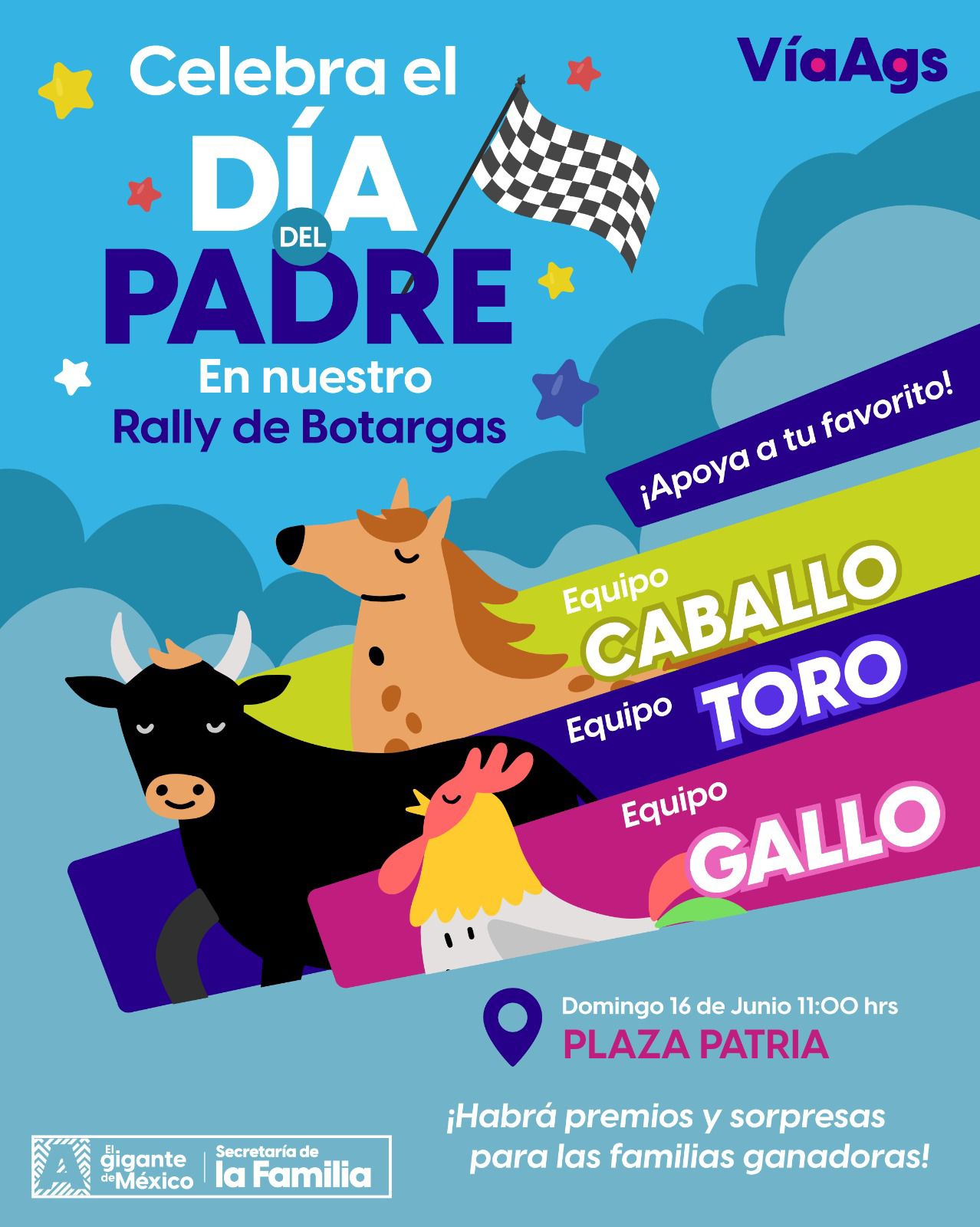 FESTEJA EL DÍA DEL PADRE ESTE DOMINGO EN VÍAAGS