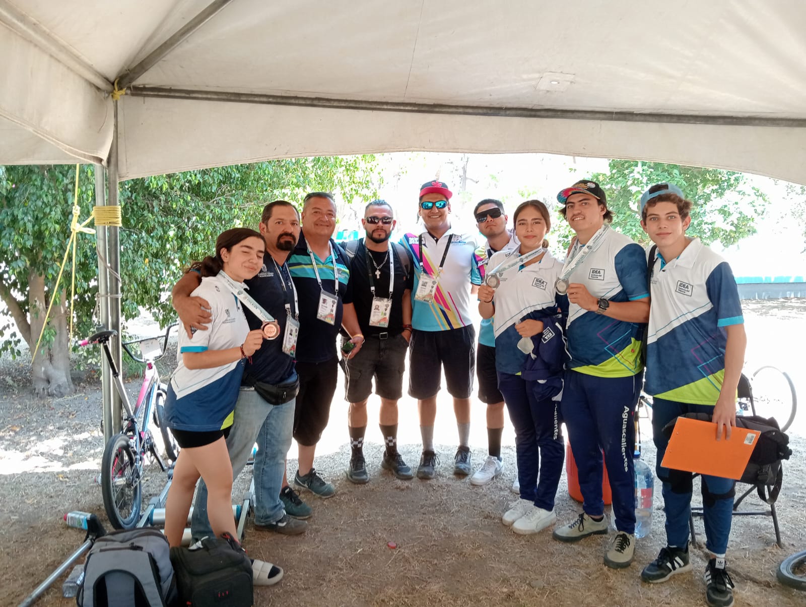 17 MEDALLAS EN CICLISMO PARA AGUASCALIENTES EN LOS JUEGOS NACIONALES CONADE 2024