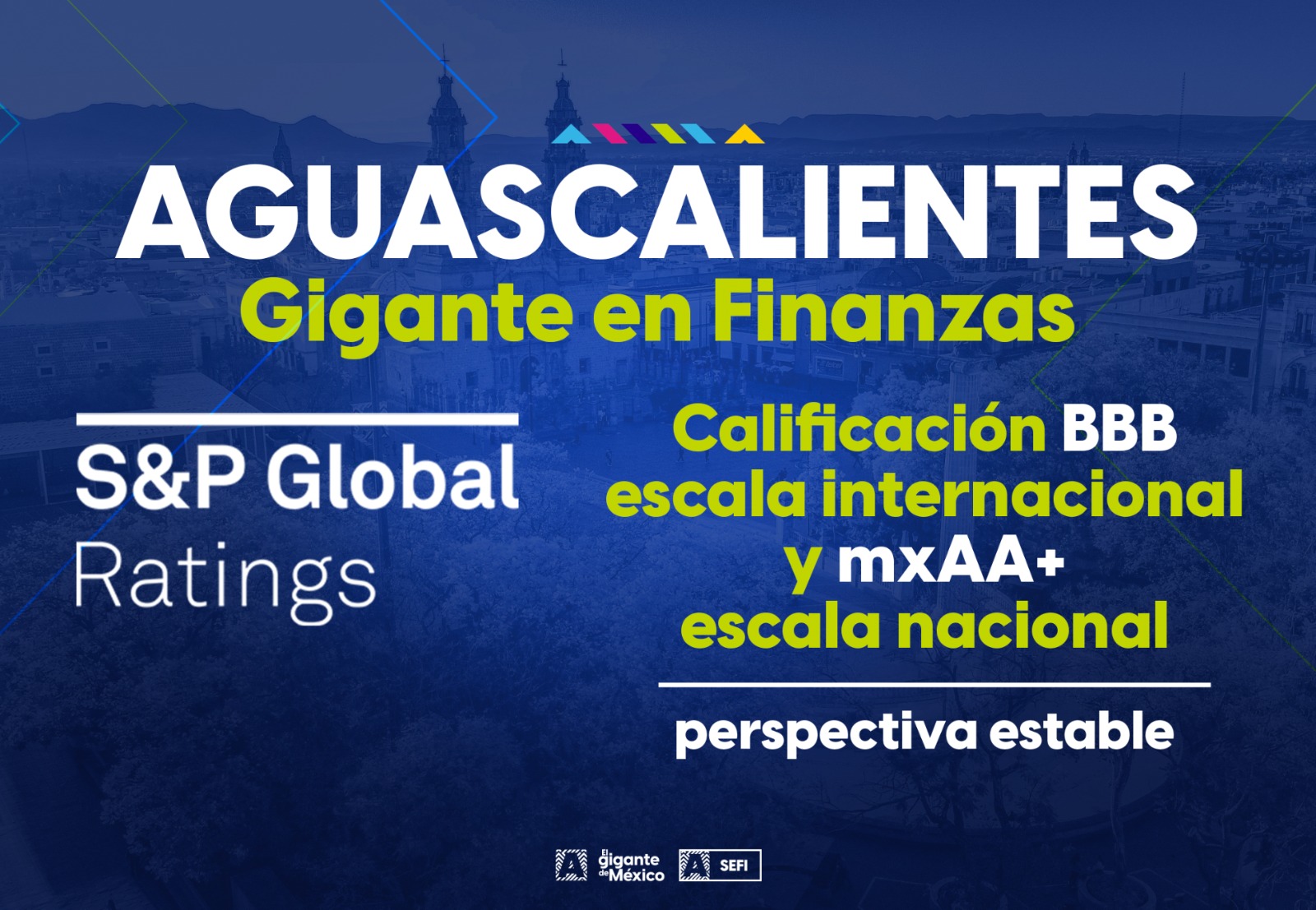 AGUASCALIENTES, DE LOS MEJORES LUGARES PARA INVERTIR A NIVEL INTERNACIONAL SEGÚN STANDARD & POOR’S GLOBAL RATINGS
