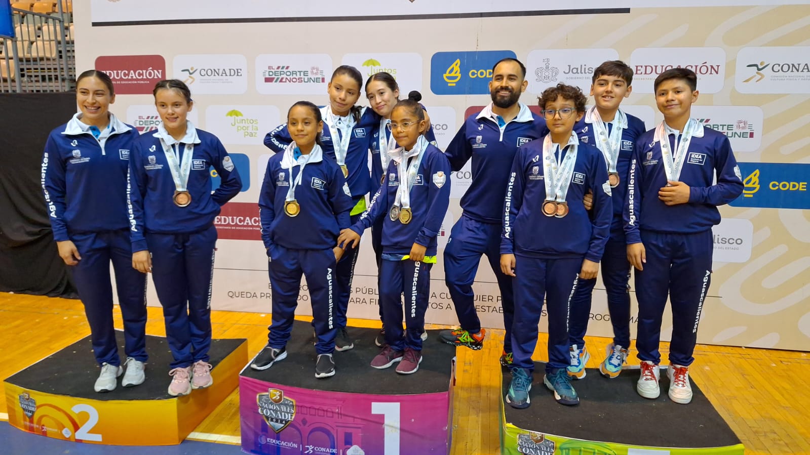 AGUASCALIENTES OBTIENE 2 MEDALLAS MÁS EN LOS JUEGOS NACIONALES CONADE 2024