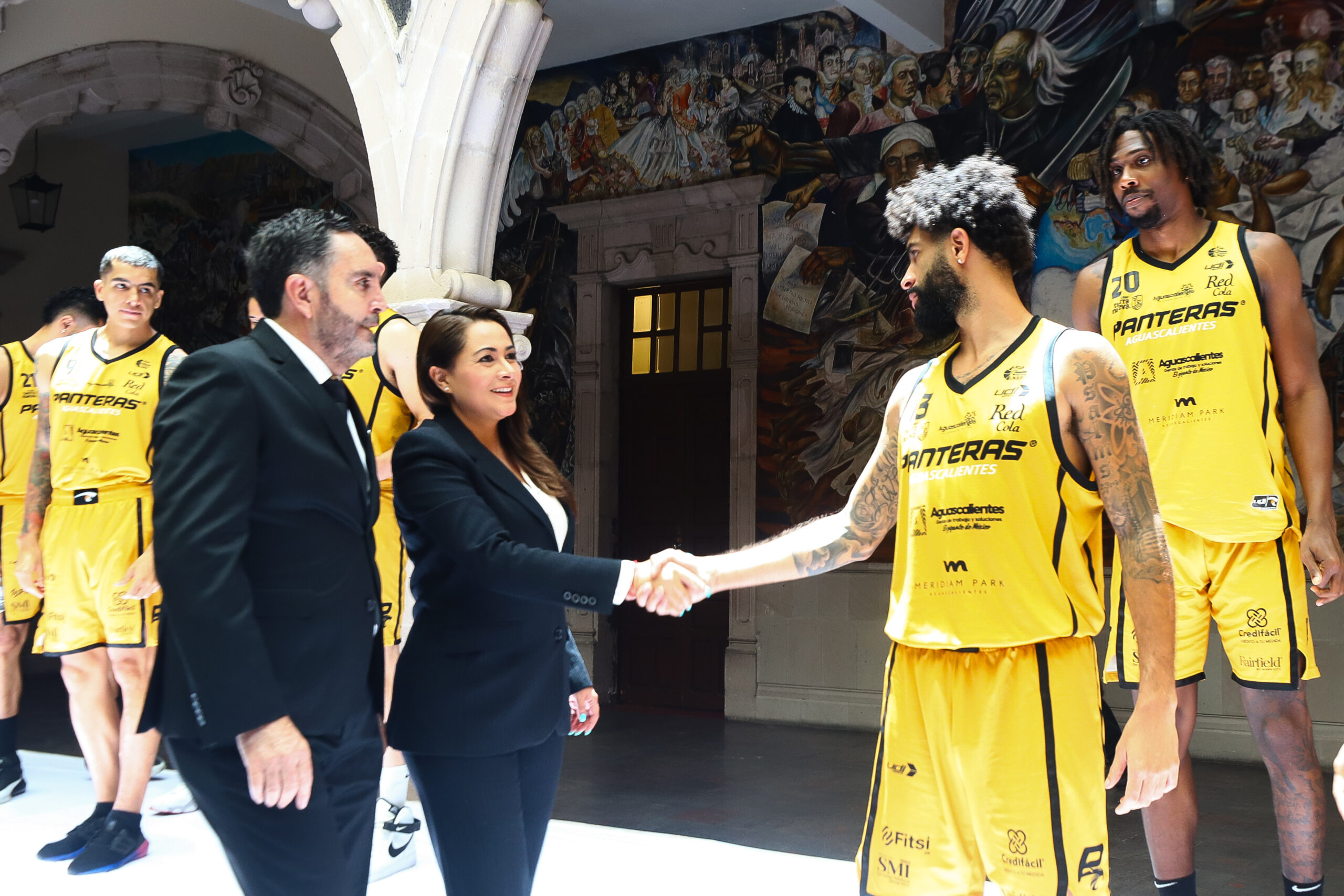 TERE JIMÉNEZ DESEÓ ÉXITO AL EQUIPO PANTERAS DE AGUASCALIENTES DURANTE LA TEMPORADA 2024