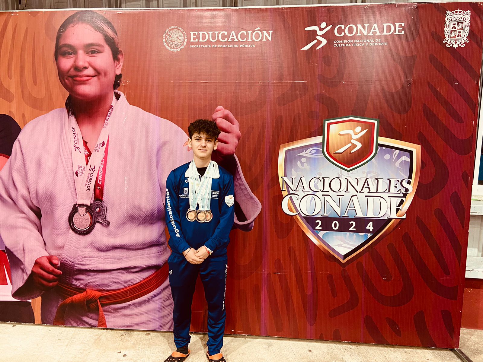 SUMA AGUASCALIENTES 6 MEDALLAS EN BALONCESTO 3X3 Y BÁDMINTON EN LOS JUEGOS NACIONALES CONADE 2024