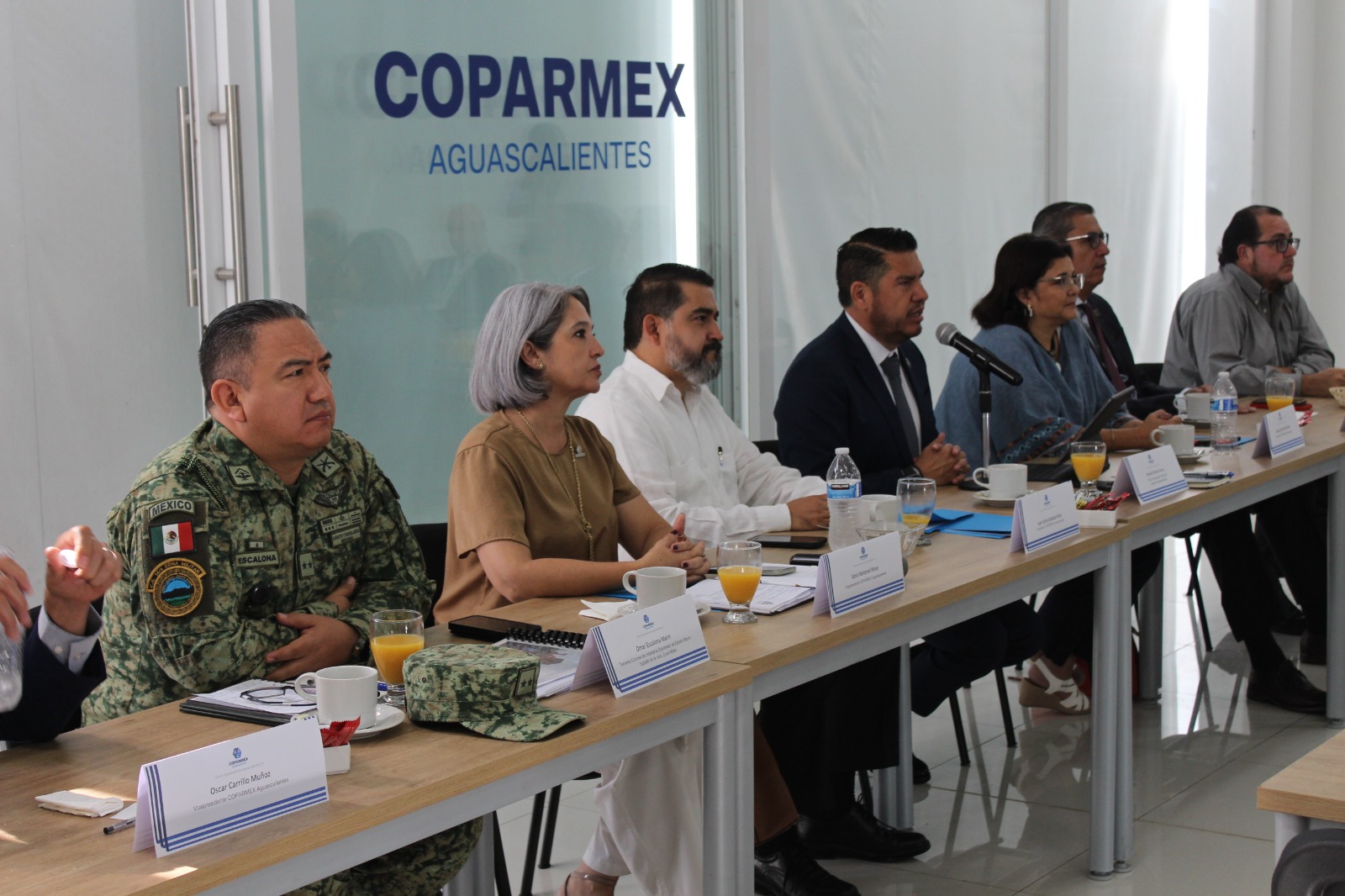 LA SEGURIDAD DE AGUASCALIENTES ES CLAVE PARA PROPICIAR EL CRECIMIENTO ECONÓMICO EN EL ESTADO: COPARMEX