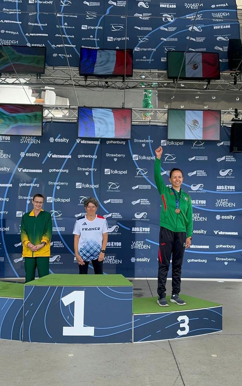 DEPORTISTAS MÁSTERES DE AGUASCALIENTES TRIUNFAN EN SUECIA; GANAN TRES MEDALLAS EN ATLETISMO