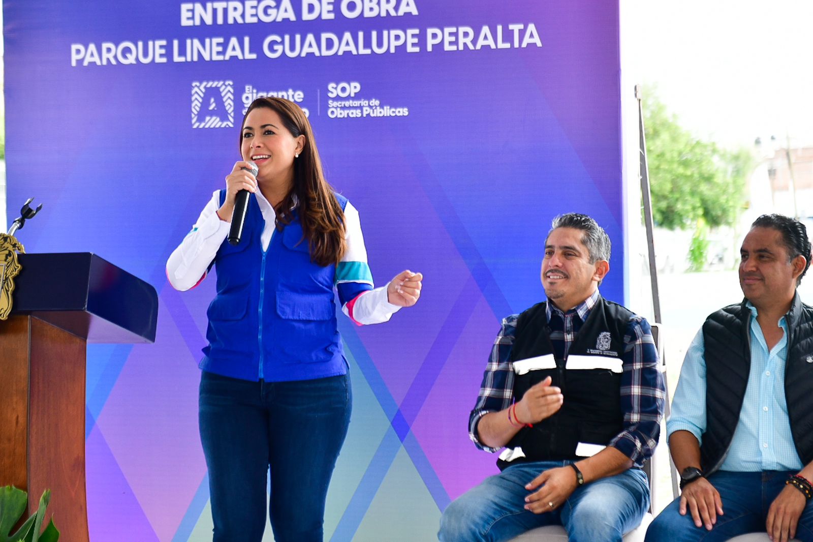 INAUGURA TERE JIMÉNEZ EL PARQUE LINEAL “GUADALUPE PERALTA”; SE INVIRTIERON MÁS DE 30 MILLONES DE PESOS