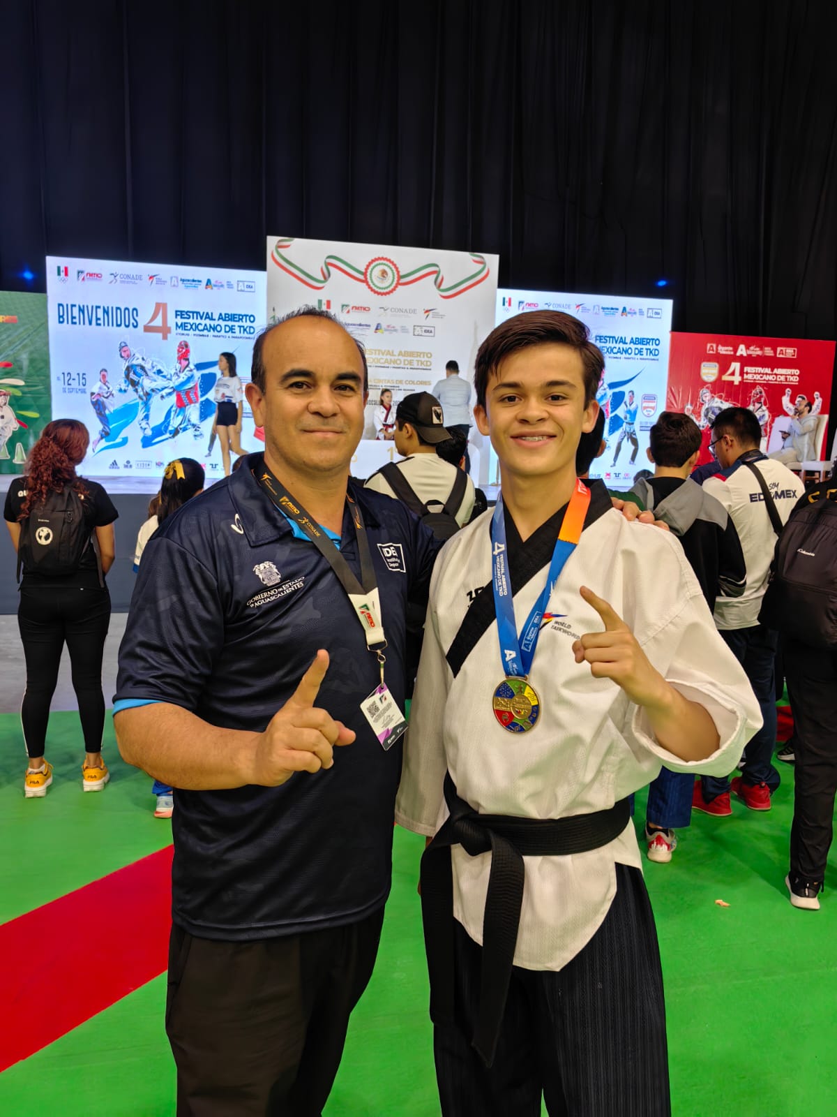 OBED MARTÍNEZ, DE AGUASCALIENTES, SE LLEVA MEDALLA DE ORO EN TORNEO NACIONAL DE TAEKWONDO
